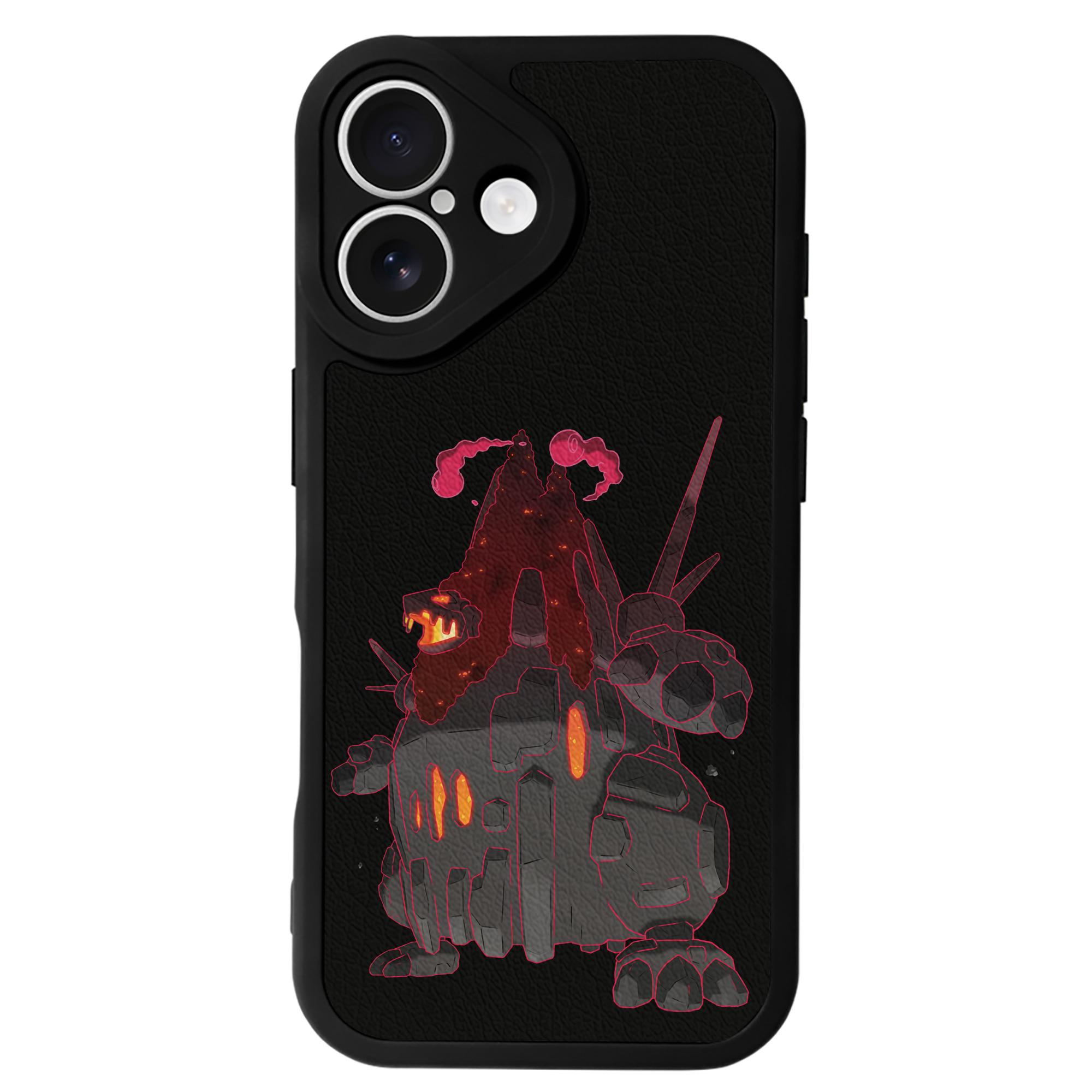 （画像用） ポケットモンスター Pokémon 【iPhone 16シリーズ対応】シリコンスマホケース（レザー調） 材質：シリコン